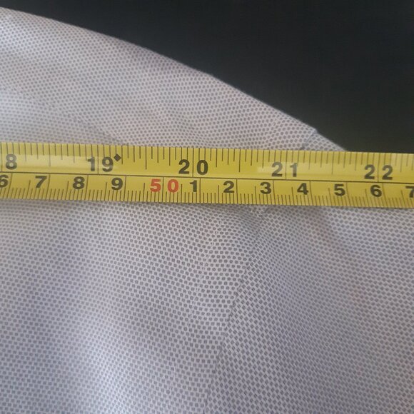 Hudson Room SZ 17.5 Slim Fit 100% Egyptian Cotton 80s 2 Ply Grey Men's Shirt - Picture 11 of 13